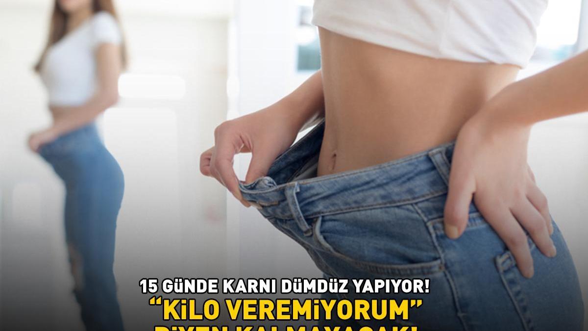 ‘Kilo veremiyorum’ diyen kalmayacak! Sabah aç karna için: 15 günde karnı dümdüz yapıyor, bel ve basen yağlarını cayır cayır yakıyor